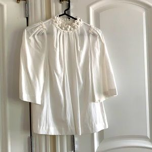 3.1 philip lim white cotton top